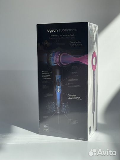 Фен Dyson HD08 Iron/Fuchsia