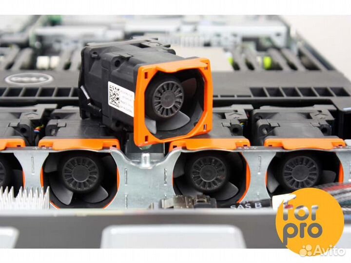 Сервер dell R620 8SFF 2xE5-2620v2 96GB, H710