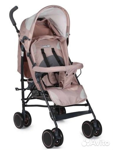 Коляска прогулочная (трость) Babyton Ellipse Pink