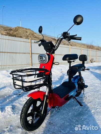 Электроскутер Sky Way двухместный новый