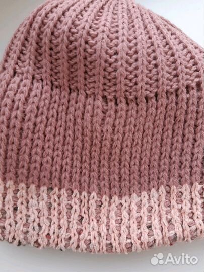 Шапка женская с кашемиром