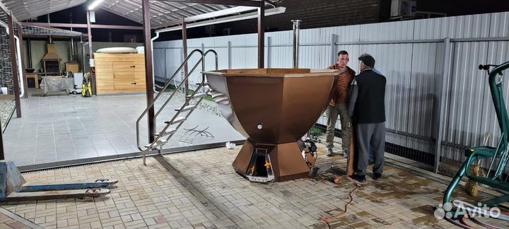 Сибирские банные чаны VIP архыз