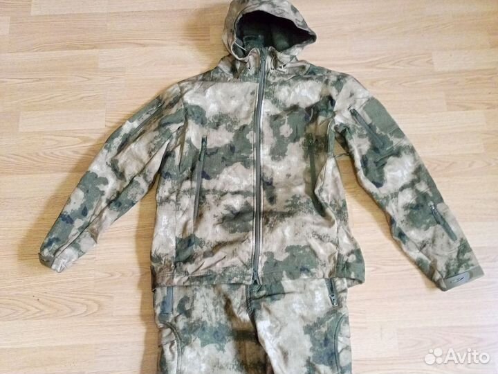 Флисовый костюм военный