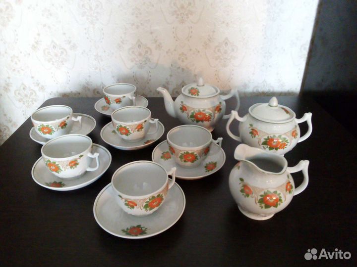 Сервиз чайный СССР