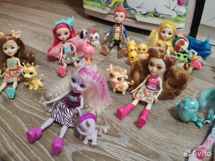 Кукла enchantimals с питомцем