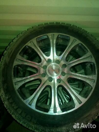 Колеса на 15 с зимней резиной на русское авто