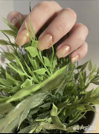 Маникюр наращивание