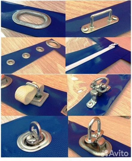 Изготовление тентов, завес, укрытии, пологов