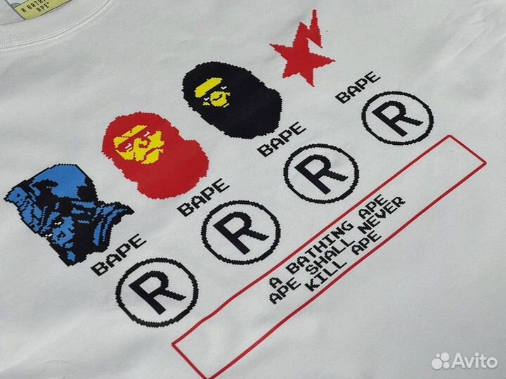 Футболка Bape Retro Ape (качество)