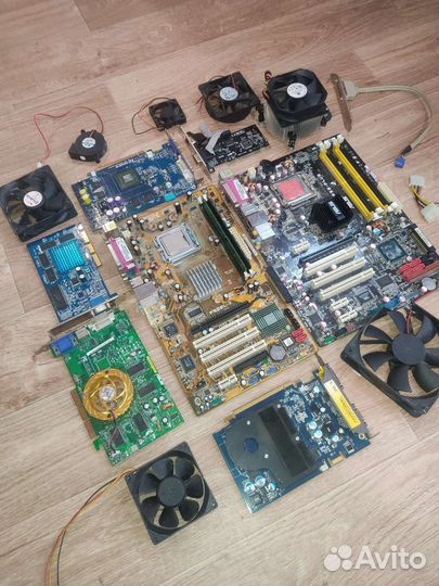 Материнская плата процессор