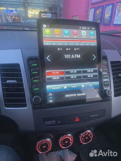 Android магнитола Tesla Mitsubishi Outlander XL