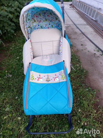 Санки коляска ника