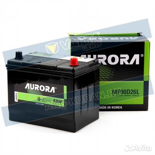 Аккумуляторы aurora 630 А, гарантия, доставка