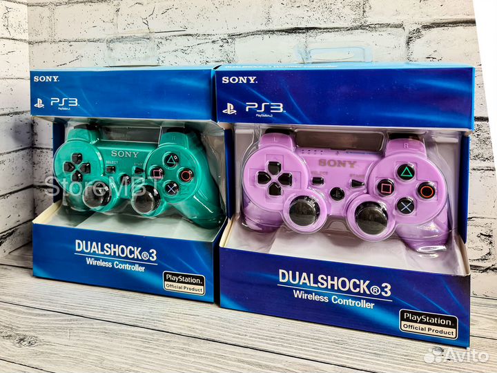 Джойстик пс3 / Dualshock 3 - Новые, цветные