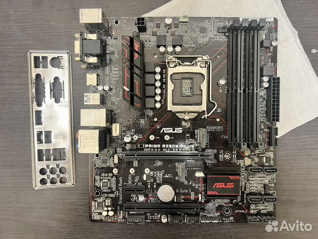 Материнская плата Asus prime b250m plus купить в Санкт-Петербурге ...