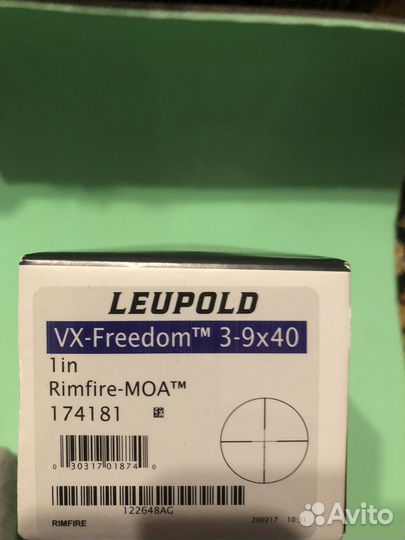 Оптический прицел leupold 3-9x40