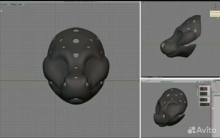 Основа для фурсьюта Ангельский дракон