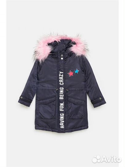 Парка для девочки р. 110