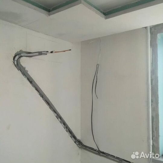 Монтаж и закладка трасс для кондиционера