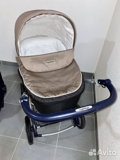 Коляска для новорожденных и автокресло Peg Perego