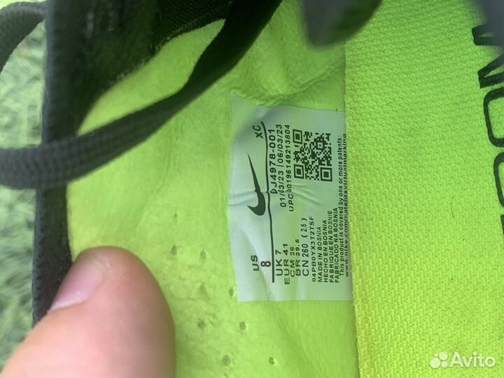 Бутсы Nike mercurial air zoom