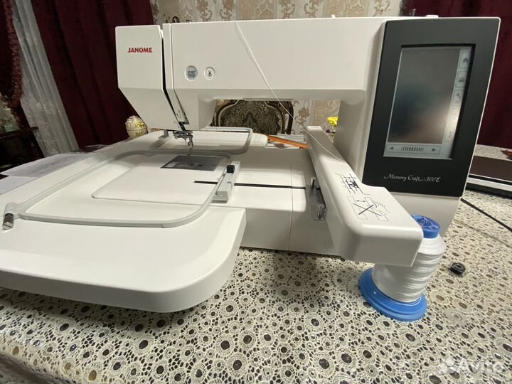 Вышивальная машина janome memory craft 550e