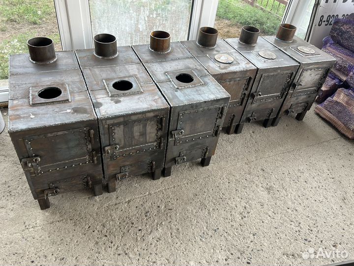 Печь дровяная буржуйка