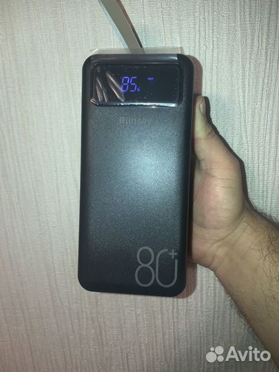 Внешний аккумулятор Bunsey 80000+ часы