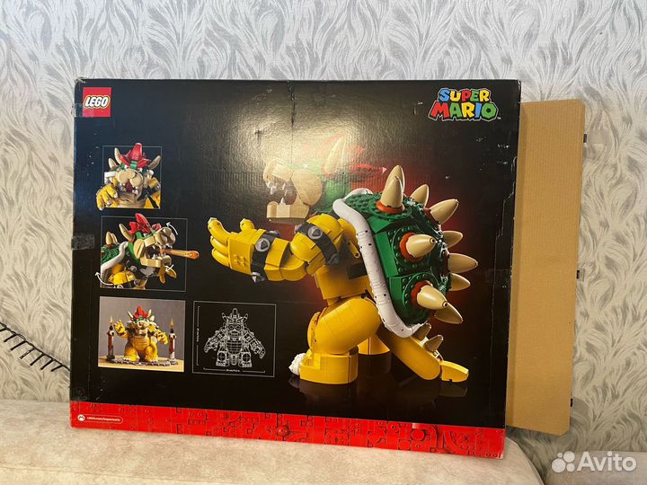 Lego Mighty Bowser 71411 (нет 17го пакета и пласти