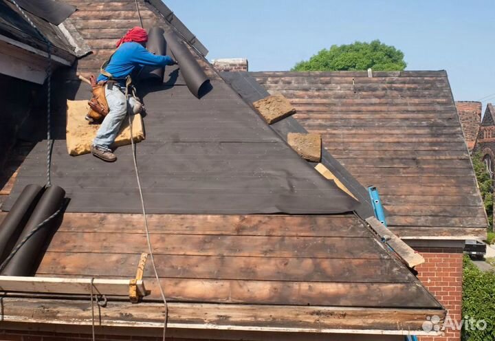 Ремонт крыши, Кровельные работы, Монтаж кровли