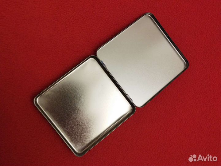 Коробка портсигар жестяная Camel Blue