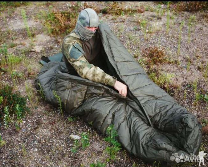 Спальный мешок военный тактический до -25
