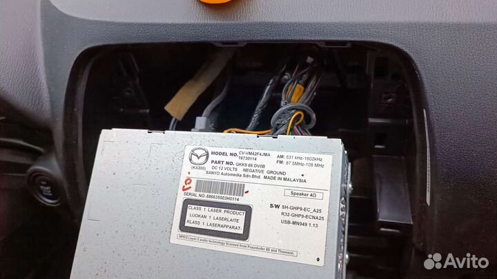 Штатная магнитола Mazda CX-5