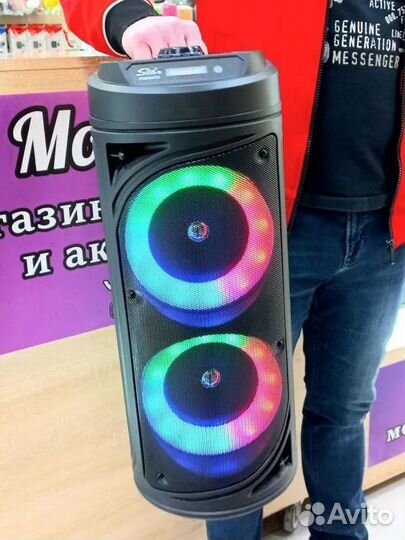 Беспроводная блютуз колонка