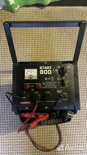 Пуско зарядное устройство 12 24 в aurora srart 800
