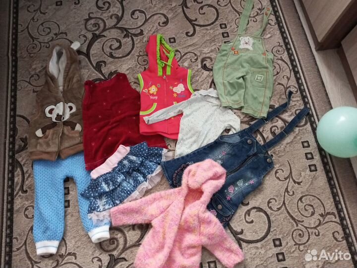 Детские вещи пакетом бесплатно на девочку