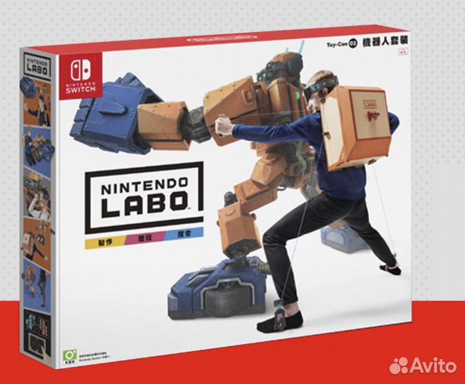 Nintendo Switch Labo Нинтендо Свитч Лабо Робот Kit