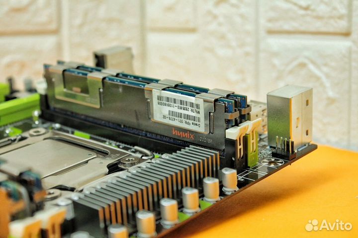 Материнская плата X79 Xeon E5 2650v2 32Gb
