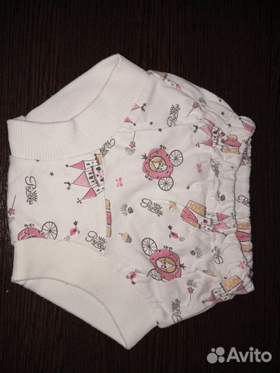 Детские трусики на подгузник 62р