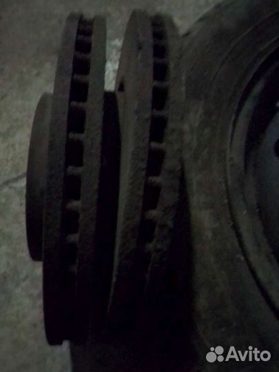 Диск тормозной передний на Hyudai Sonata