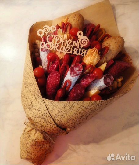 Съедобные букеты на заказ