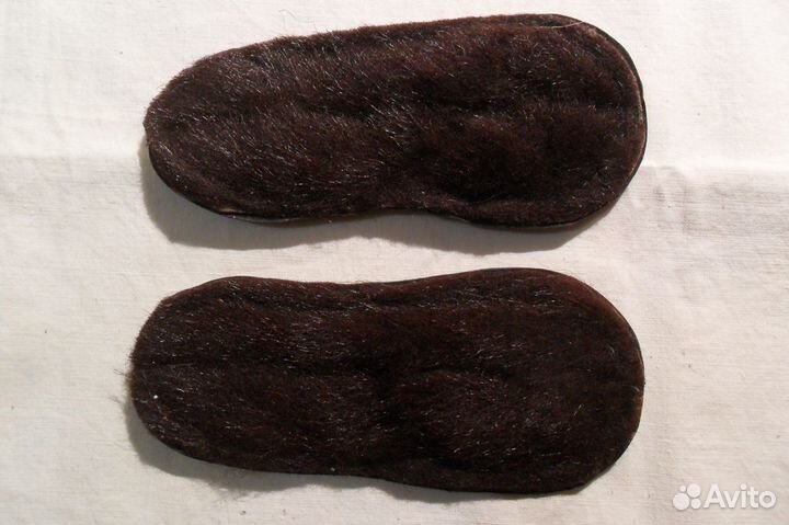 Стельки меховые детские