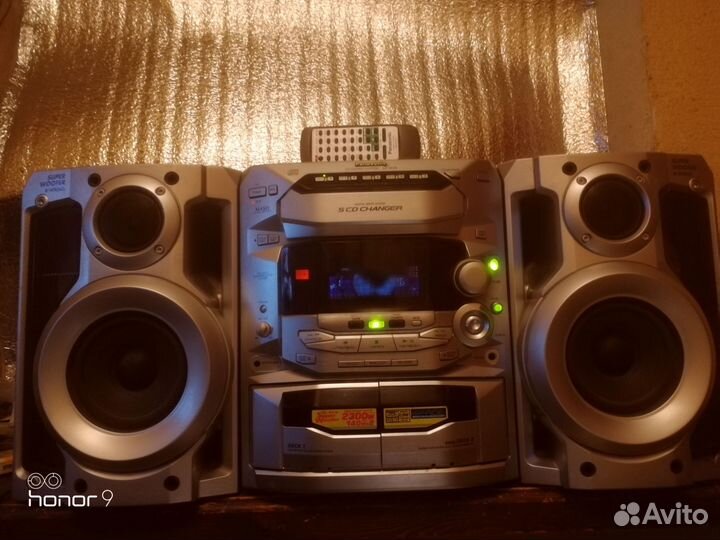 Panasonic SA-AK28 Technics AUX Karaoke Subwoofer