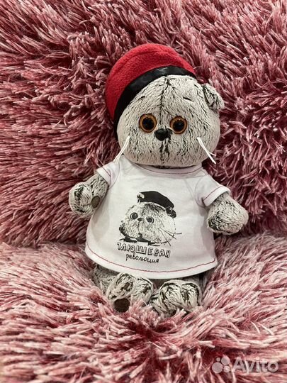 Мягкая игрушка кот басик