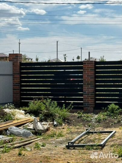 Забор ранчо (горизонтальный)