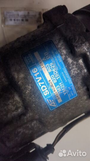 Компрессор кондиционера Volkswagen Sharan, 2006