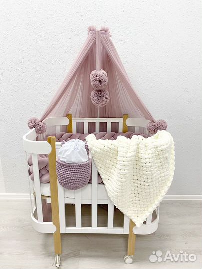 Комплект в кроватку с бортиками