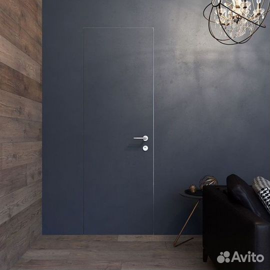 Скрытые межкомнатные двери под отделку