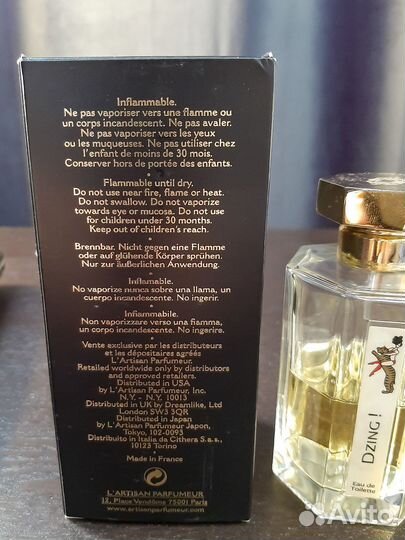 Туалетная вода Dzing от L' Artisan Parfumeur