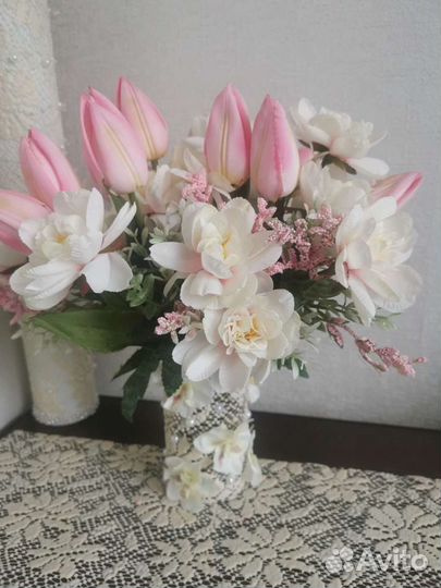 Искусственные цветы букеты